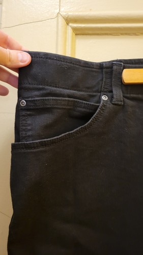 Lee Extreme Motion Men's Jeans 48x30 Black Relaxed Fit - photo 2