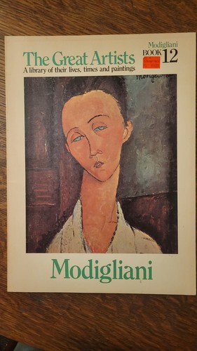 Vintage Art Book Lot 6pc Great Artists Maestri del Colore