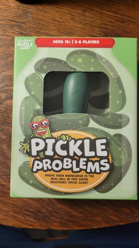 Pickle Problems Trivia Game - Professor Puzzle - New