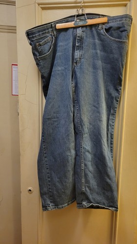 Men’s Lee Jeans Size 44x30 Blue Denim 99% Cotton 1% Spandex