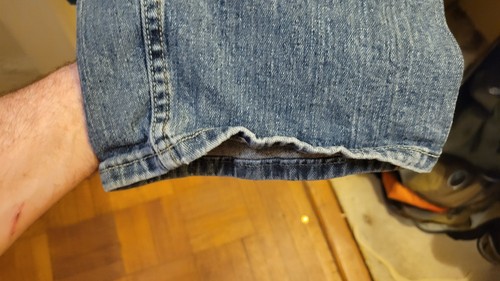 Men’s Lee Jeans Size 44x30 Blue Denim 99% Cotton 1% Spandex - photo 4
