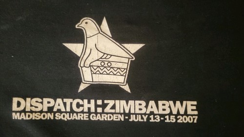 Rock Band Dispatch Zimbabwe MSG 2007 Concert Shirt XL - photo 2