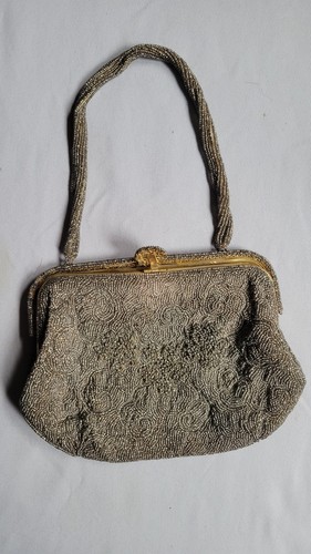 Vintage Léo Miller Beaded Handbag – AS-IS/For Parts or Repair - photo 2