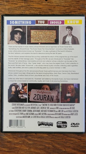 Something You Should Know: The Duran Duran Fan Documentary (DVD) - photo 2