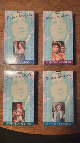 The Oscar Wilde Collection BBC Video 4-Tape VHS Box Set