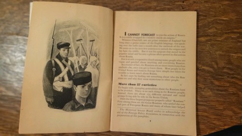1945 WWII GI Roundtable Pamphlet EM 46: Our Russian Ally - photo 4