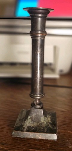 Vintage IKEA Silver Plated Taper Candlesticks - Pair - photo 3