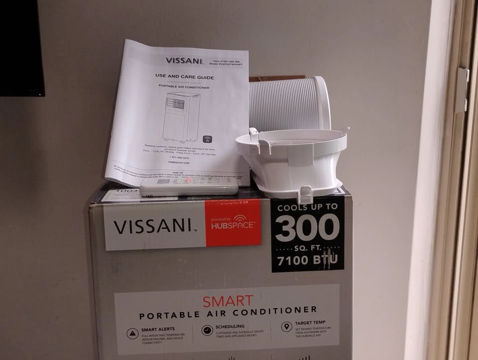 Vissani Portable Air Conditioner - 10,000 BTU - photo 2