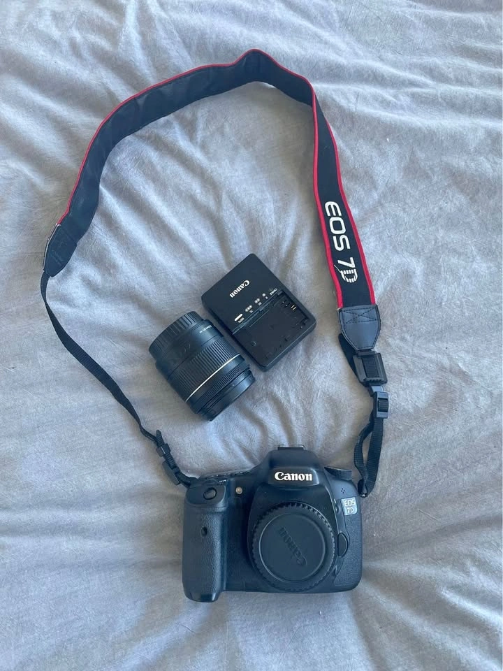 CANON EOS 7D with canon EF-S 18-55mm lens
