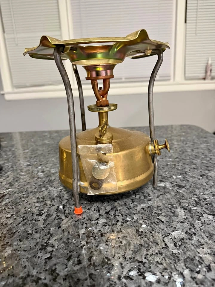 Brand New Brass Pressure Stove (Primus-Style Camping Burner)