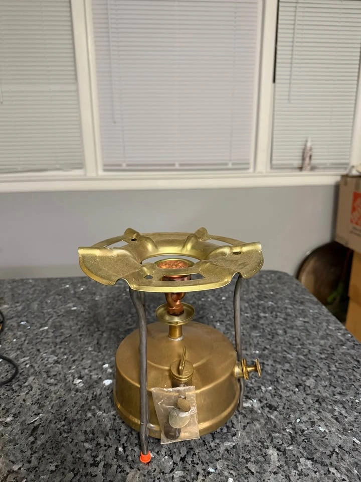 Brand New Brass Pressure Stove (Primus-Style Camping Burner) - photo 2