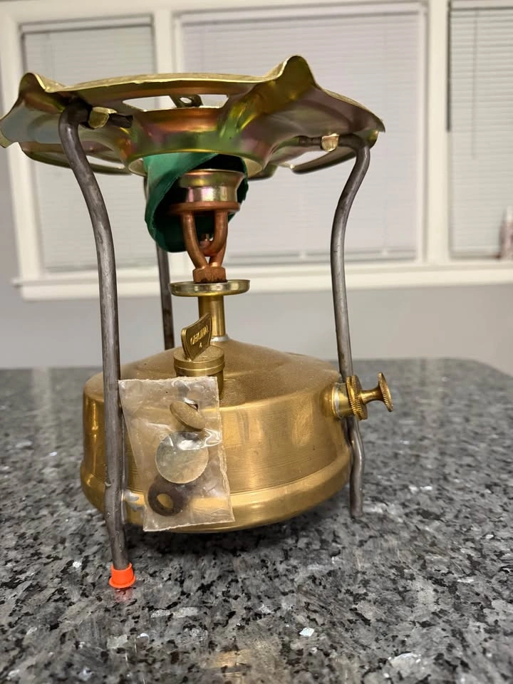 Brand New Brass Pressure Stove (Primus-Style Camping Burner) - photo 3