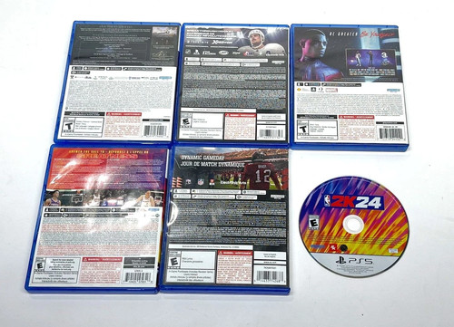 Small Lot of 6 Sony PlayStation 5 PS5 Games - photo 2