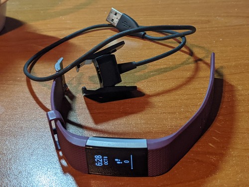 Fitbit Charge 2 Heart Rate & Fitness Watch FB407 w/ Charger - photo 2