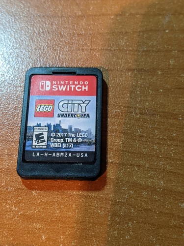 LEGO City Undercover for Nintendo Switch, cart only!