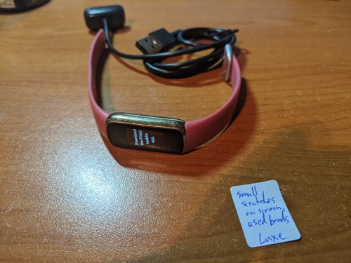 Fitbit Luxe FB422 Fitness Tracking Watch W/CHARGING USB CORD