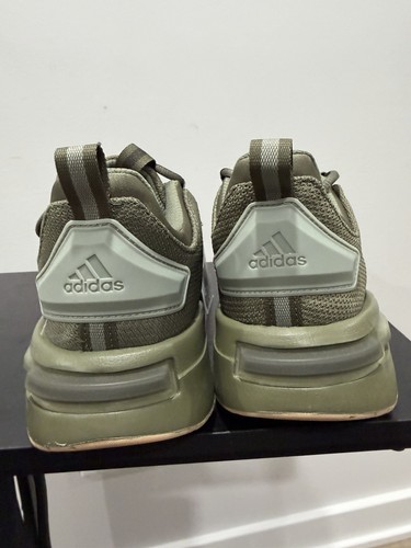 adidas Green/Tan Men’s Low Top Lace Up Athletic Sneakers - photo 4