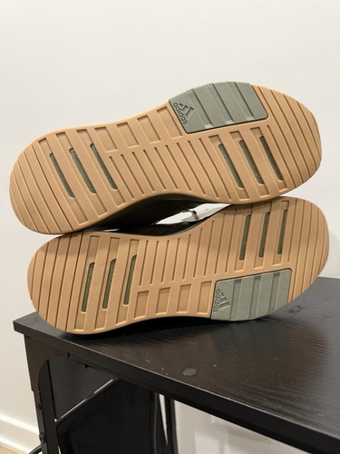 adidas Green/Tan Men’s Low Top Lace Up Athletic Sneakers - photo 5
