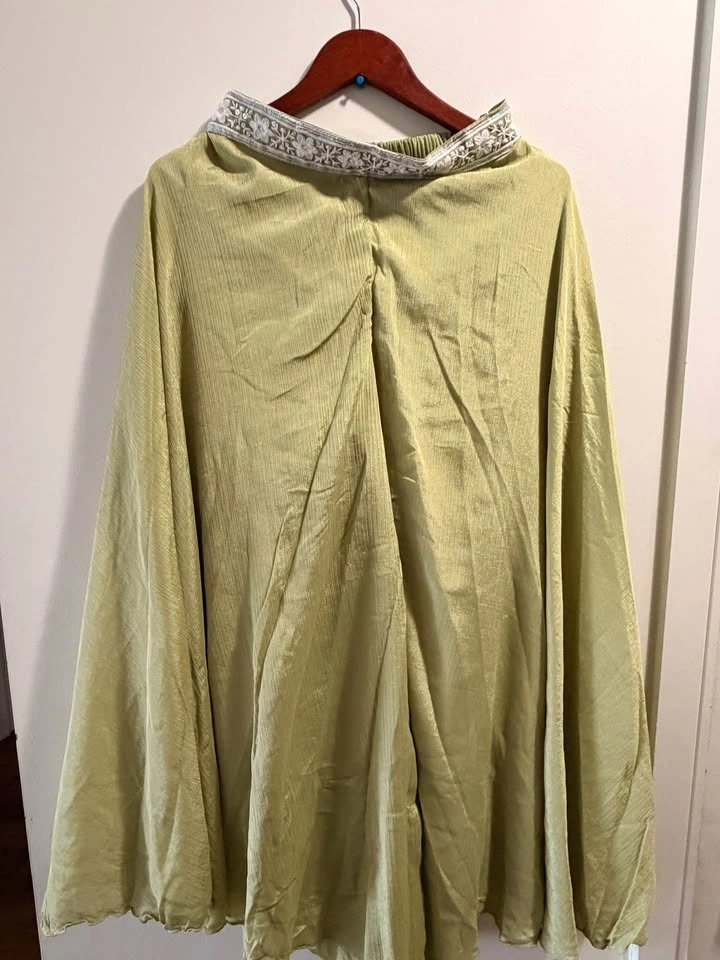 Three piece Green Embroidered Sequin Indian Outfit (Teen S/M) - photo 3