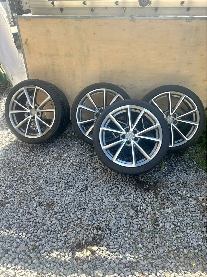 2015 Audi S4 stock rims