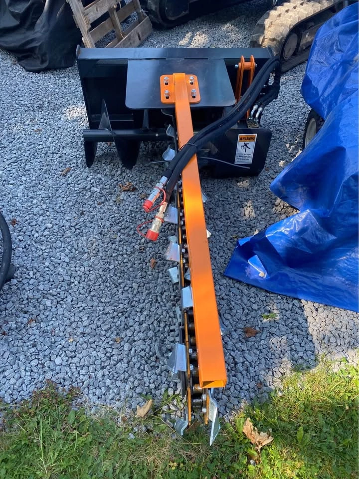 Skid steer 48” trencher - photo 2
