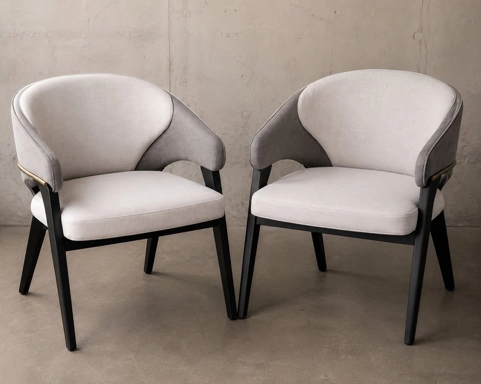 Designer Accent Chair (Set of 2 Available) $450 ea - photo 5