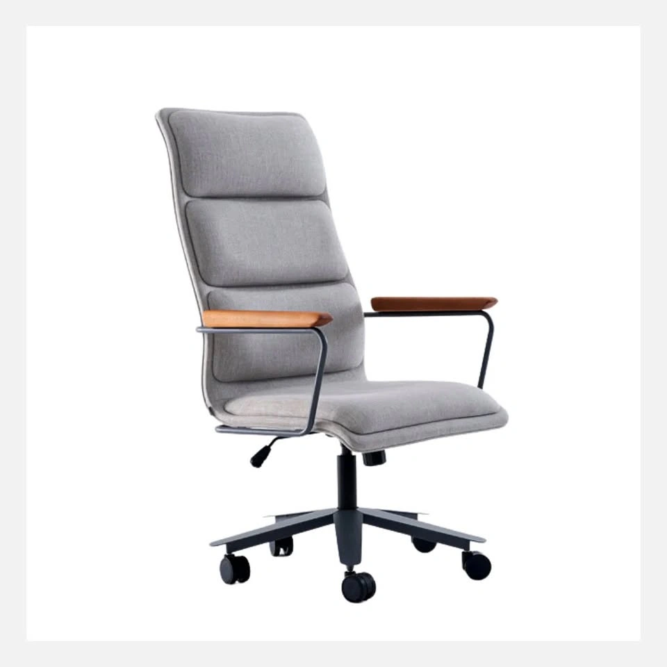 Executive Office Chair – Designer Ergonomic Chair – Grey