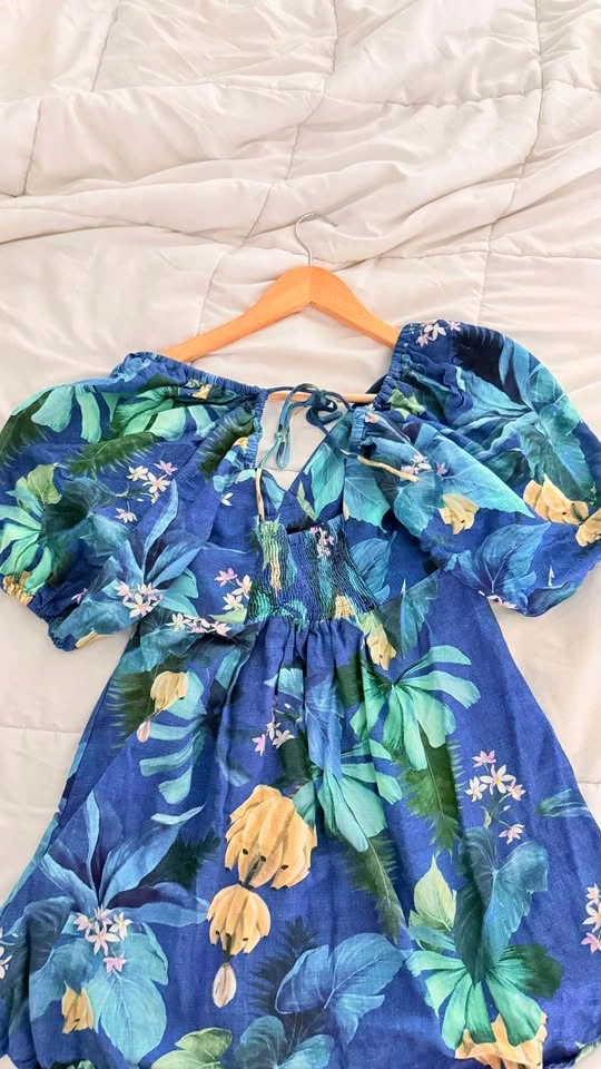 Authentic FARM Rio Tropical Print Mini Dress - photo 2