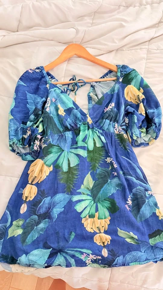 Authentic FARM Rio Tropical Print Mini Dress - photo 5