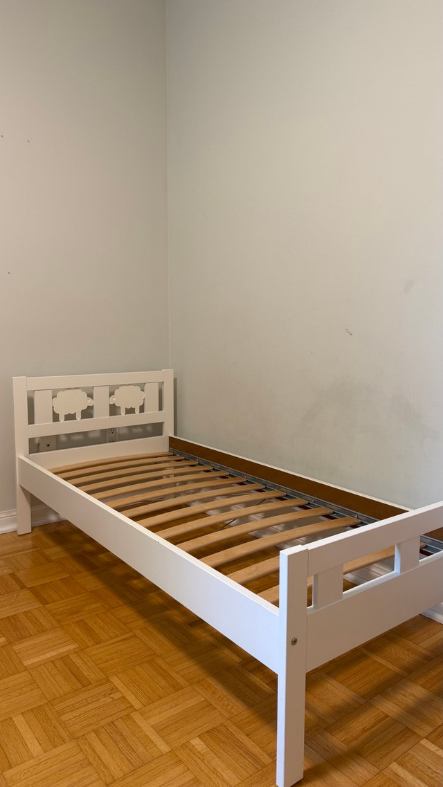 IKEA Mammut Bed Frame with Luroy Slats