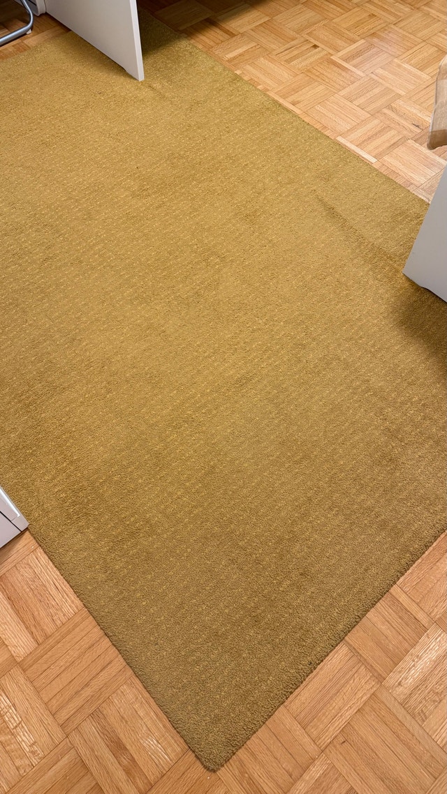 IKEA Mustard Yellow Area Rug - photo 3