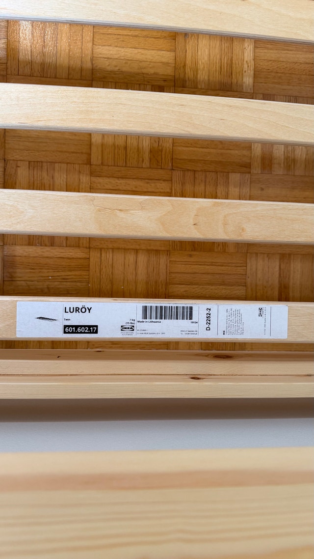 IKEA Pine Twin Bed Frame - photo 3