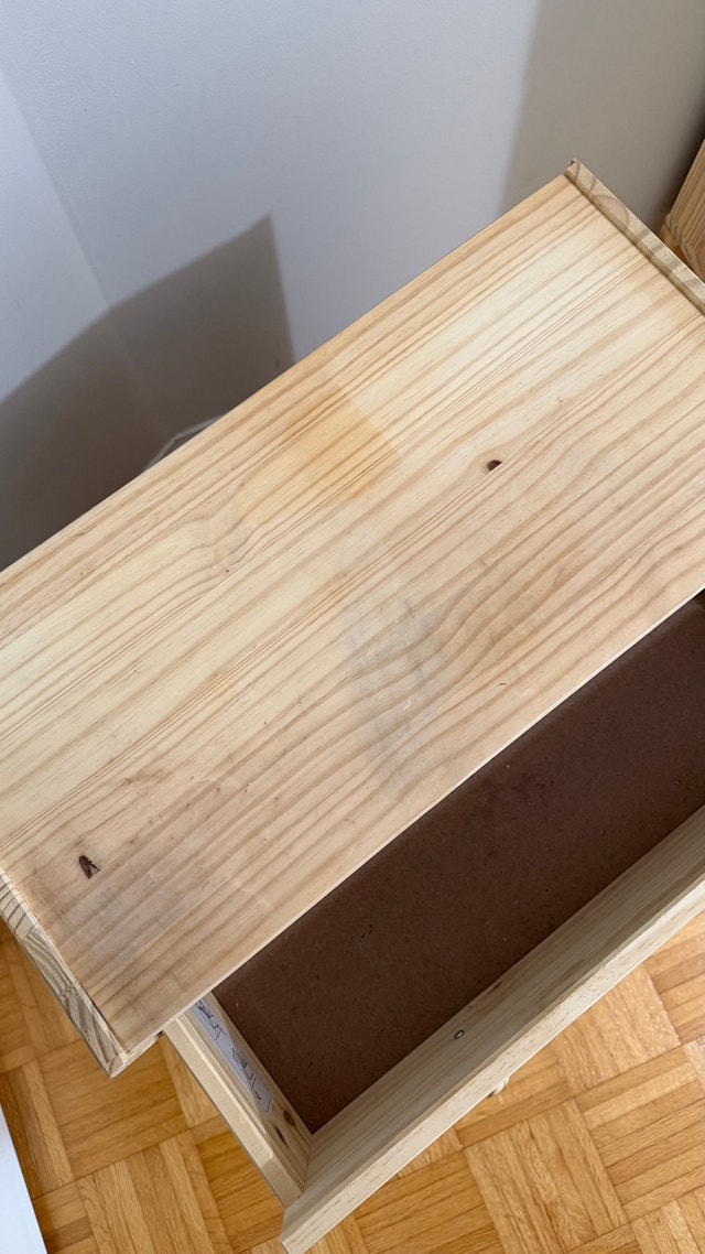 IKEA Pine 3-Drawer Dresser - photo 3