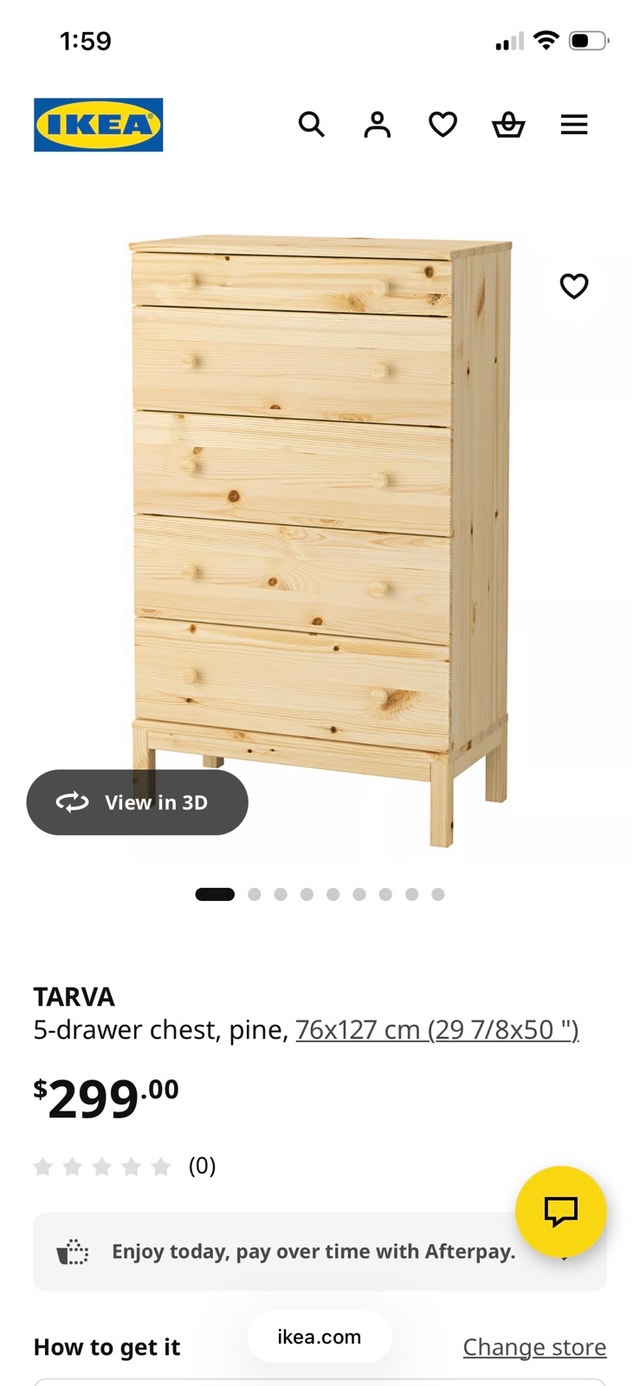 IKEA Tarva Dresser - photo 4