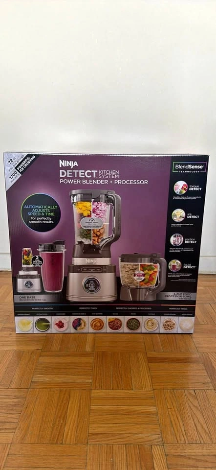 Ninja Detect Power Kitchen System Blender & Food Processor