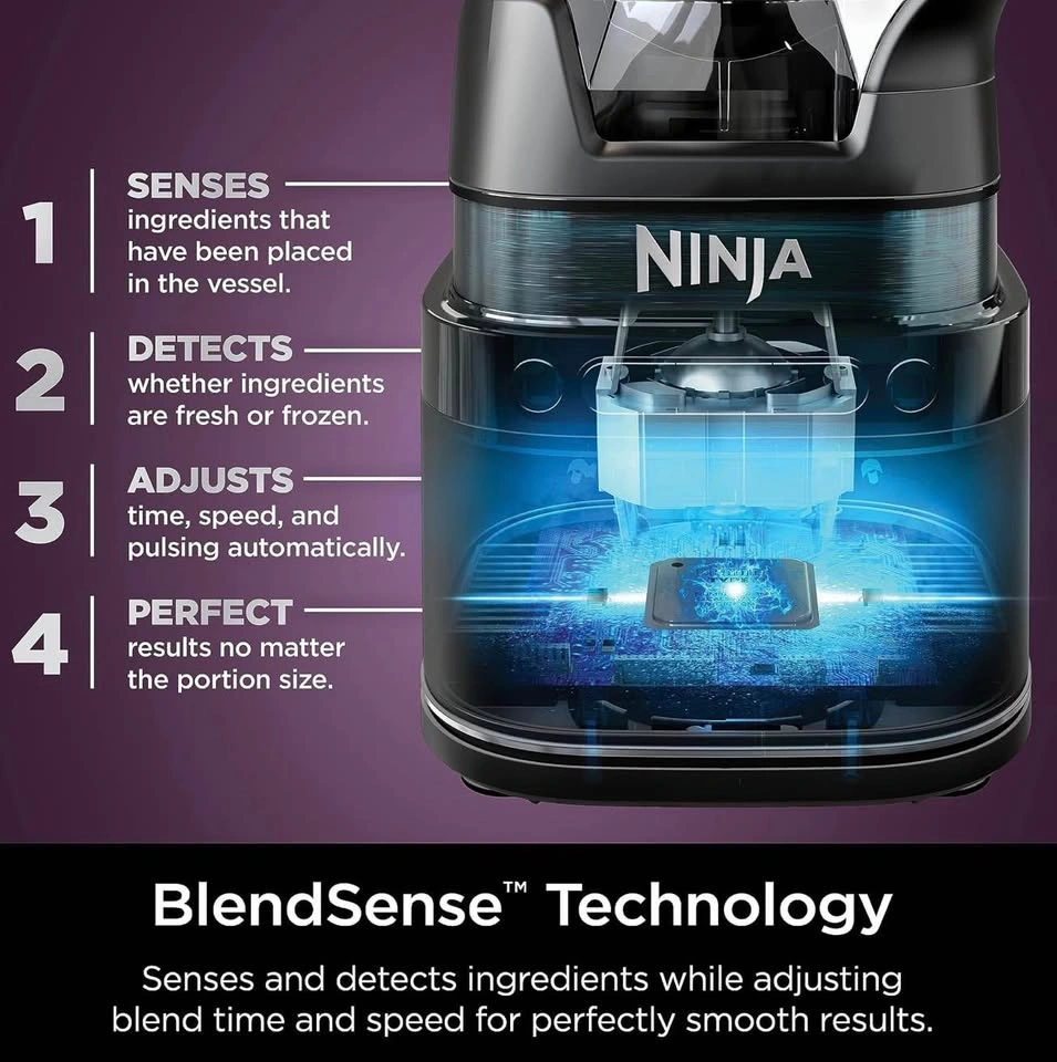 Ninja Detect Power Kitchen System Blender & Food Processor - photo 4