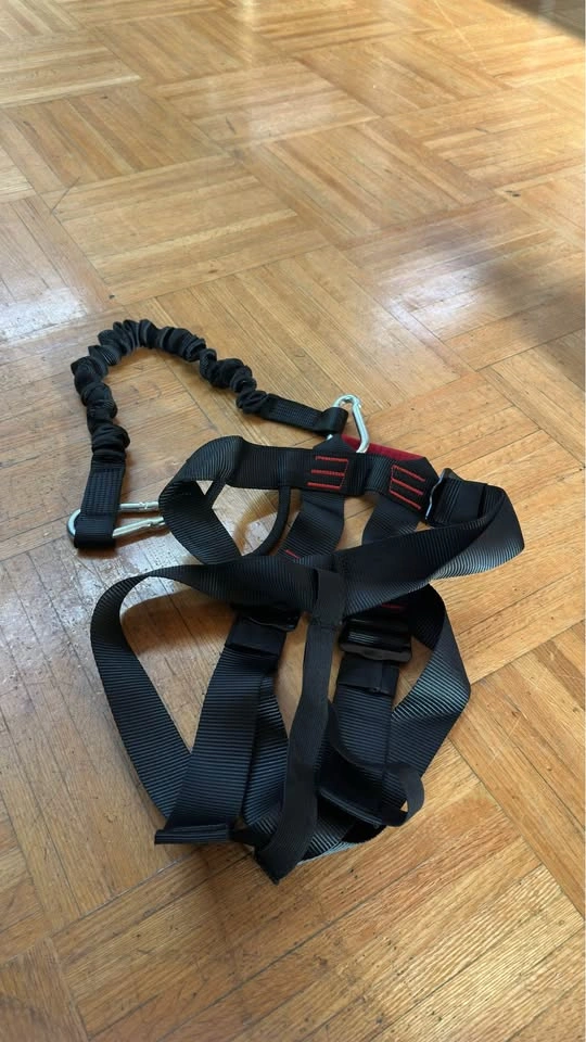 Rock Climbing Harness with D-Ring and Slotted Buckles - photo 3