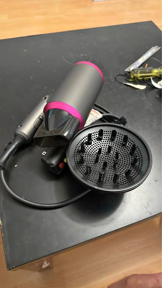 Foldable Hair Dryer with Attachments