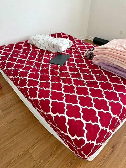 Queen Mattress + 2 Memory Foam Toppers + Bed Bug Protector