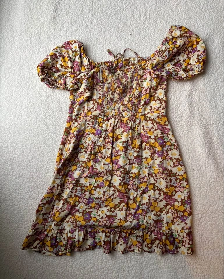 NWT Sanctuary Gardencore Cottagecore Floral Puff Sleeve Flowy Dr - photo 2
