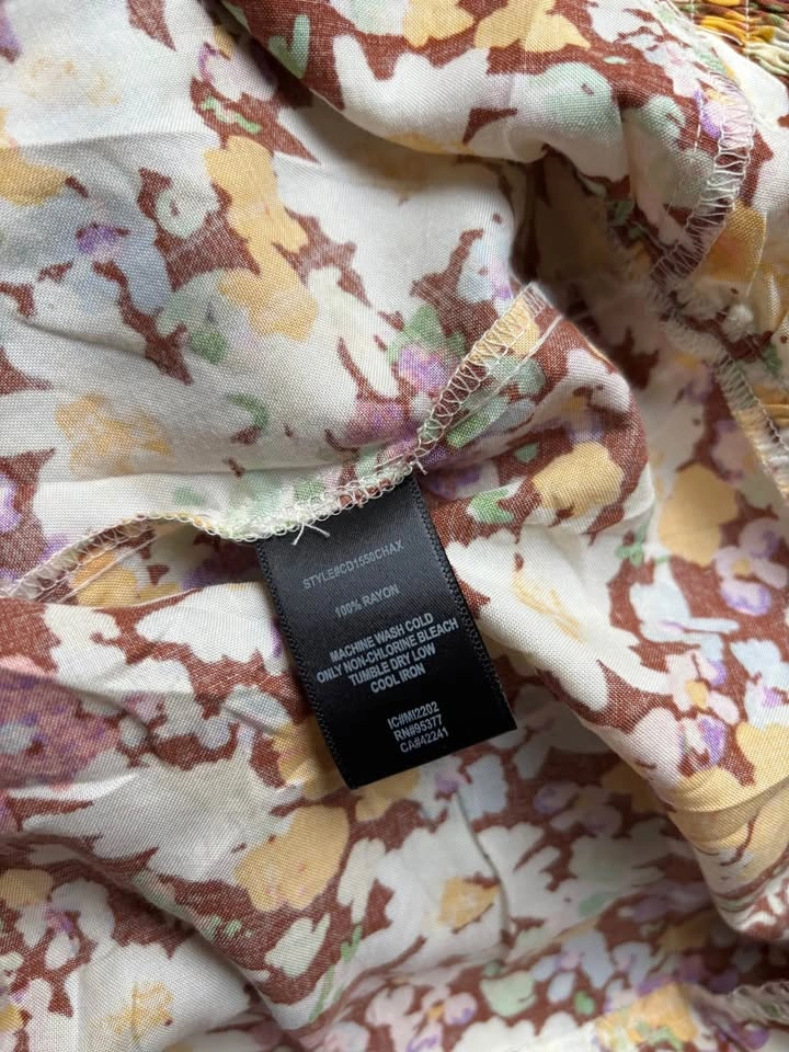 NWT Sanctuary Gardencore Cottagecore Floral Puff Sleeve Flowy Dr - photo 5