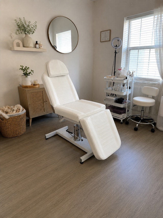 Hydraulic Esthetician / Lash / Tattoo Chair – Full Size