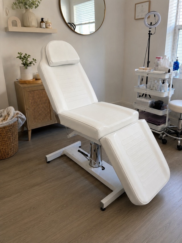 Hydraulic Esthetician / Lash / Tattoo Chair – Full Size - photo 4