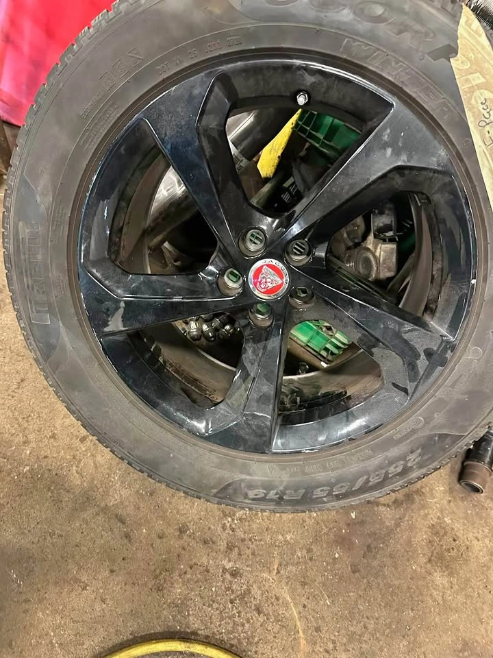Jaguar 19 inch rims and Pirelli Scorpion Winter Tires