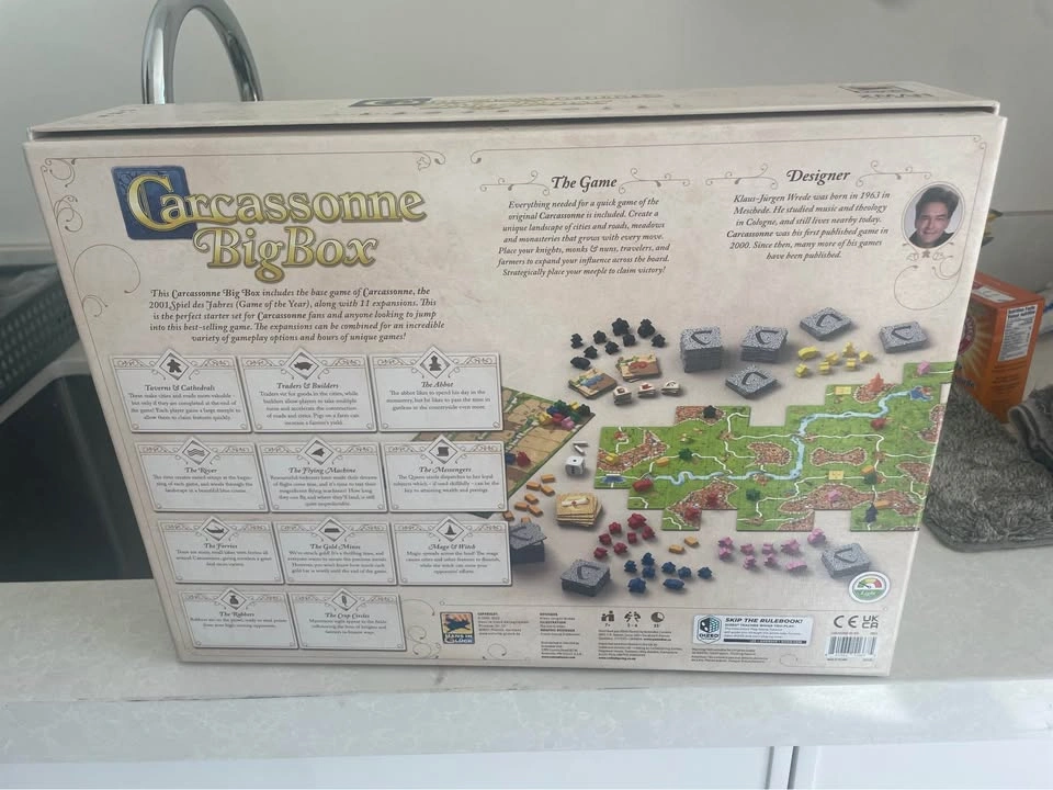 Carcassonne Big Box (2022 Edition) - Brand New - photo 4