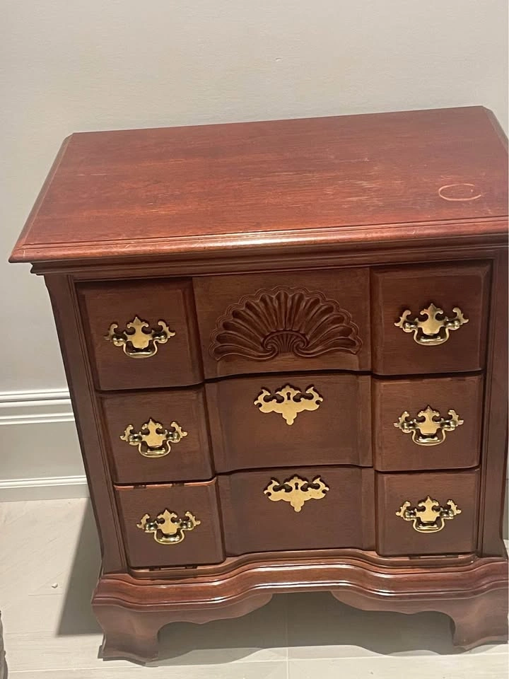 Set of 2 Chippendale Style Night Stands - photo 5