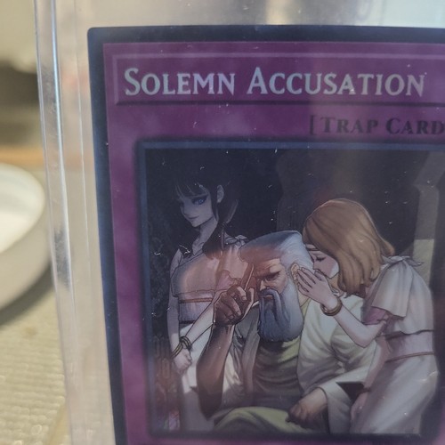 Solemn Accusation (BLZD-EN079) - Secret Rare - 1st Edition - photo 3