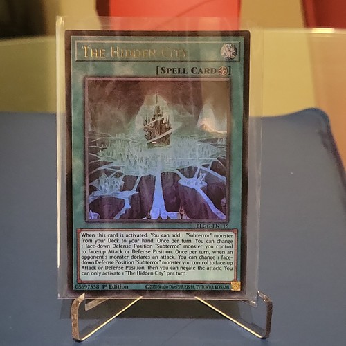 Yu-Gi-Oh! TCG BLGG-EN115 The Hidden City Ultra Rare 1st Ed. NM