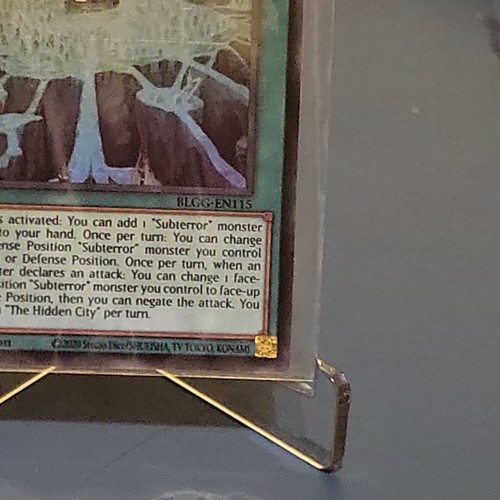 Yu-Gi-Oh! TCG BLGG-EN115 The Hidden City Ultra Rare 1st Ed. NM - photo 5