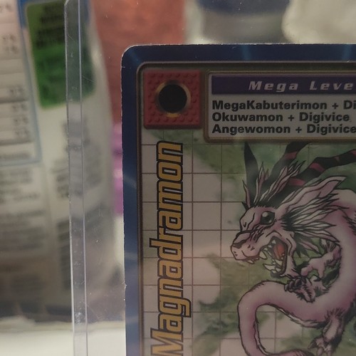 1999 Digimon Digi Battle Magnadramon Non-Holo Mega Level Card BO - photo 5